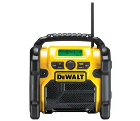 DeWalt DCR020 / Aku stavební rádio / 10.8-18V / 220V / FM / DAB+ / bez aku
