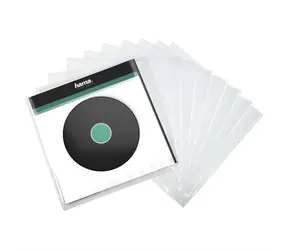 Hama 181430 ochranné obaly na LP/vinyl transparentní / 10ks 