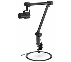 Endorfy Solum Studio černá / streamovací mikrofon s ramenem / kondenzátorový / Pop filtr / USB-C / 3m