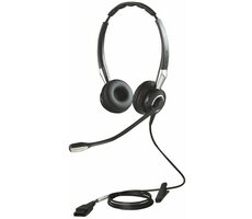 Jabra BIZ 2400 II černo-stříbrná / Pro callcentra / Stereo / QD 