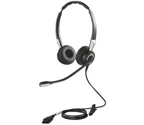 Jabra BIZ 2400 II černo-stříbrná / Pro callcentra / Stereo / QD 