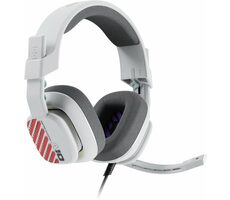 Logitech Astro A10 Gen 2 bílá / herní sluchátka / 3.5 mm jack / mikrofon