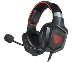 SAVIO FORGE černá / herní sluchátka s mikrofonem / 3.5mm jack / 2.2 m 