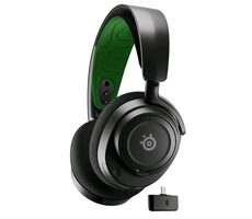 SteelSeries Arctis Nova 7X zeleno-černá / Herní bezdrátová sluchátka / BT + USB-A&USB-C / mikrofon