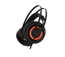 SteelSeries Siberia 650 černá / Herní sluchátka s mikrofonem / 3m / Jack 3.5mm / 1.2m kabel