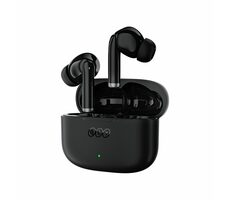 Rozbaleno - QCY T19  černá / BT sluchátka do uší s mikrofonem / Bluetooth 5.1 / s dobíjecím boxem / rozbaleno