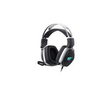 Havit H2018U RGB černá / herní sluchátka s mikrofonem / 2.2 m / USB