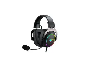 Havit H2002P RGB černá / herní sluchátka s mikrofonem / 2.1 m / 3.5mm Jack + USB
