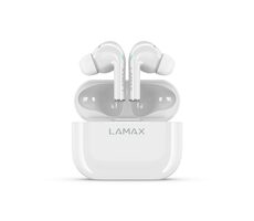 LAMAX Clips1 bílá / bezdrátová sluchátka do uší / mikrofon / Bluetooth 5.1