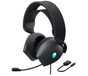 DELL Alienware AW520H černá / Herní headset s mikrofonem / AlienFX / 3.5mm / USB
