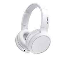Philips TAUH202 bílá / Bezdrátová sluchátka s mikrofonem / 15 hodin / Bluetooth 4.2