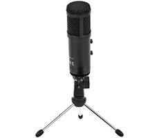 Lorgar Soner 313 černá / Stolní mikrofon / kondenzátorový / USB-B