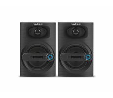 Natec Cougar / Reproduktory / 2.0 / 6W RMS / Jack 3.5mm / černá