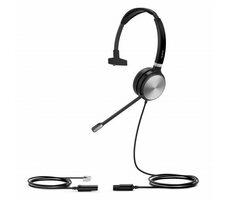 Yealink YHS36 černá / Mono sluchátka s mikrofonem / pro IP telefony Yealink / 0.9 + 1.2 m / RJ-9