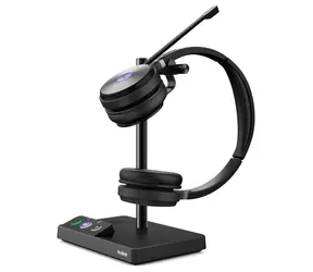 Yealink WH62 černá / Bezdrátová sluchátka s mikrofonem / pro IP telefony Yealink / základna / DECT