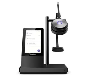 Yealink WH66 Mono černá / Bezdrátová mono sluchátka s mikrofonem / pro IP telefony Yealink / základna / DECT