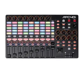 AKAI MPD 232 Pad kontrolér MIDI USB RGB černá / mixážní pult