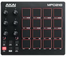 AKAI MPD 218 Pad kontrolér MIDI USB černá / mixážní pult