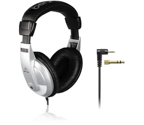 Behringer HPM1000 stříbrná / Sluchátka / 2m / 3.5mm + 6.3mm