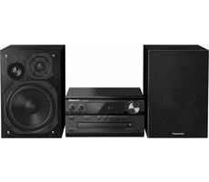 Panasonic SC-PMX94EG-K černá / Stereo přijímač / 120W / FM / DAB+ / Bluetooth / CD / USB / 3.5mm