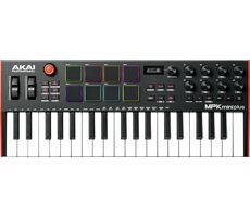 AKAI MPK Mini PLUS Ovládací klávesnice Pad kontrolér MIDI USB černá / 8 padů 
