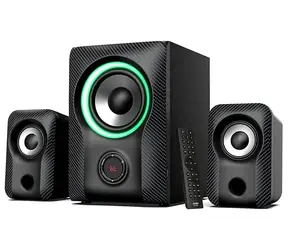 Fenda F&D F590X černá / Reproduktory / 2.1 / 60W / BT 5.3 / AUX / USB / RGB / dálk. ovládání