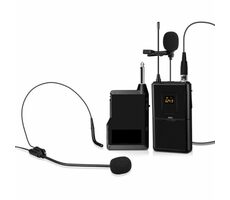 MOZOS MIC-UHF-SET černá / klopový mikrofon / bezdrátový