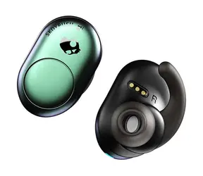Skullcandy Push True Wireless S22BW IE zelená / Bezdrátová sluchátka / Bluetooth 4.2 / Nabíjecí pouzdro / USB-C