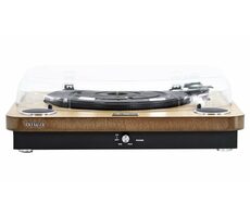 Aiwa GBTUR-120WDMKII wood / Gramofón / 33 & 45 &78 RPM / USB / SD karta / BT