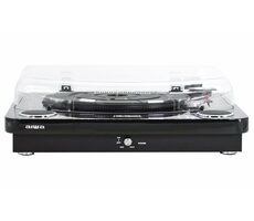 Aiwa GBTUR-120BKMKII černá / gramofón / 33 & 45 & 78 RPM / USB / SD karta / BT
