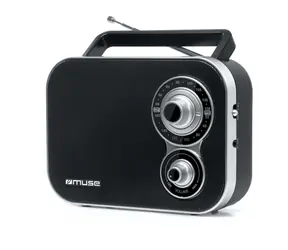 Muse M-051 R černá / Přenosné rádio / FM / MW / 3.5mm
