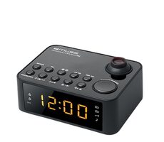 Muse M-178 P černá / Budík s rádiem / projektor / FM / MW / 3.5mm