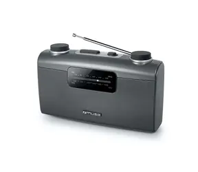 Muse M-058R šedá / Přenosné rádio / FM / MW / 3.5mm