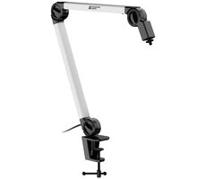 Endgame Gear MICARM Rameno k mikrofonu bílá / podpora závitů: 5/8" a 3/8" / nosnost 900 g
