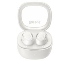 Baseus NGTW180002 Bowie WM02 TWS bílá / Bezdrátová sluchátka s mikrofonem / Bluetooth 5.0 