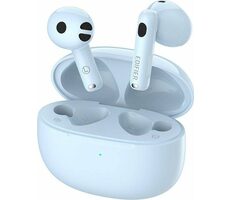 EDIFIER W220T modrá / Bezdrátová sluchátka / mikrofon / Bluetooth 5.3 / IP54 / dobíjecí pouzdro