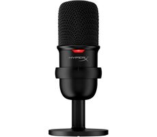 HyperX SoloCast černá / Stolní mikrofon / USB / kabel 2 m