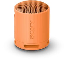 Sony SRS-XB100 oranžová / Přenosný bezdrátový reproduktor / Bluetooth 5.3 / IP67 / USB-C / až 16 hod.