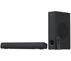 Creative Stage V2 2.1 černá / Soundbar / 2.1 / 160W RMS / BT / HDMI / OPT / AUX / USB