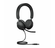 Jabra Evolve2 40 SE Stereo USB-A černá / Sluchátka / mikrofon / USB