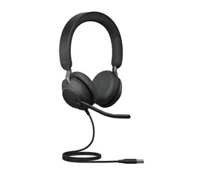 Jabra Evolve2 40 SE Stereo USB-A černá / Sluchátka / mikrofon / USB