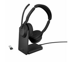 Jabra Evolve2 55 (25599-999-989) černá / Sluchátka / mikrofon / ANC / USB / Bluetooth / MS Stereo