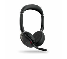 Jabra Evolve2 65 Flex (26699-999-899) černá / Sluchátka / mikrofon / ANC / USB-C / Bluetooth / MS Stereo