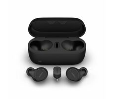 Jabra Evolve2 Buds (MS) černá / Bezdrátová sluchátka / mikrofon / ANC / Bluetooth / IP57