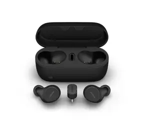 Jabra Evolve2 Buds (MS) černá / Bezdrátová sluchátka / mikrofon / ANC / Bluetooth / IP57
