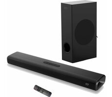MOZOS THEATER černá / Soundbar 2.1 / 100W / BT 5.0 / AUX / USB / HDMI / Optický vstup
