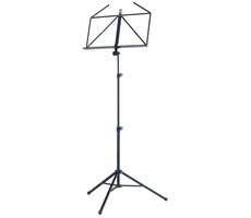 K&M 10065 stojan na noty černá / výška od 585 do 1220 mm