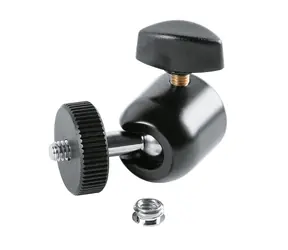 K&M 19695 Univerzální kloub 1/4" vnější závit černá