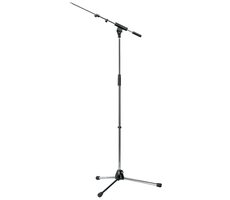 K&M 210/8 mikrofonní stojan chrom / závit 3/8"
