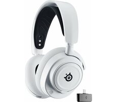 SteelSeries Arctis Nova 7X bílá / Herní bezdrátová sluchátka / BT + USB-A&USB-C / mikrofon